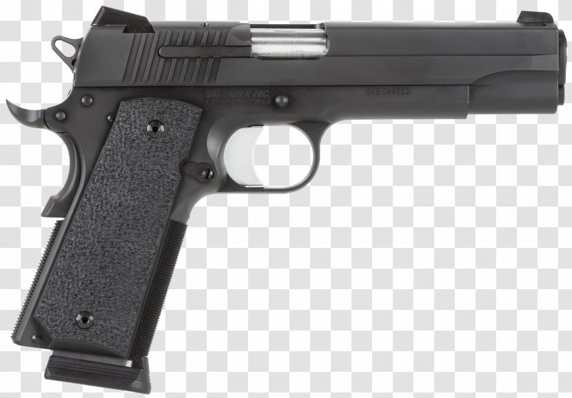 Remington 1911 R1 .45 ACP M1911 Pistol Arms Rock Island Armory Series - Trigger - Handgun Transparent PNG