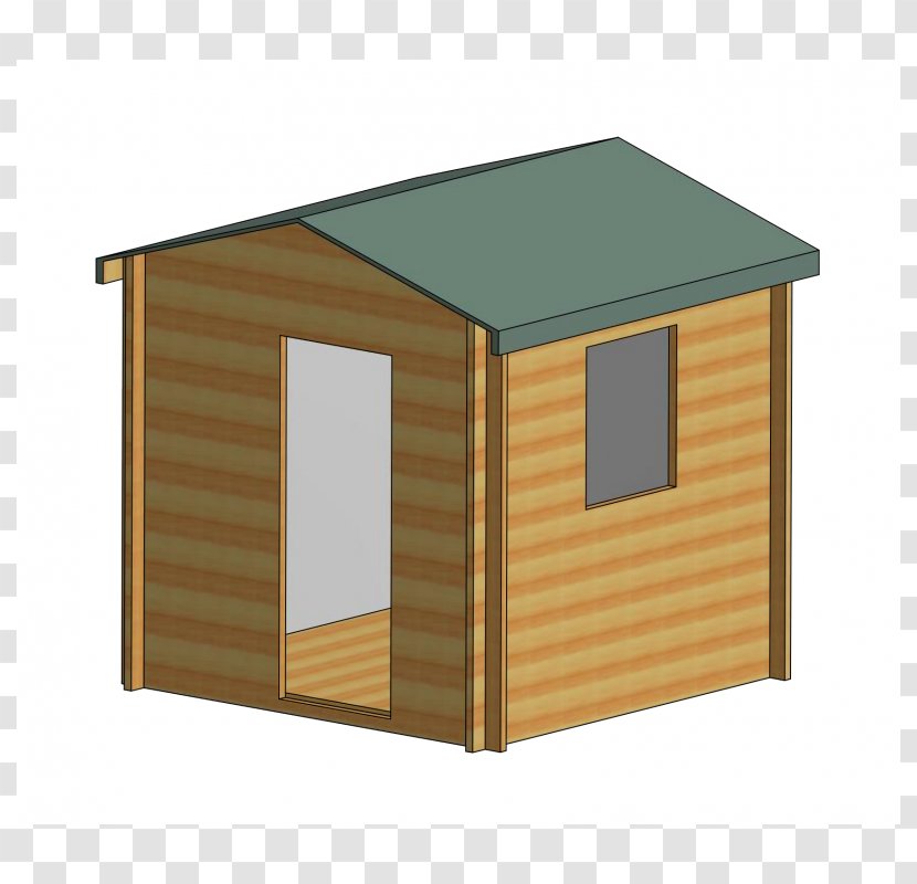 Shed Log Cabin Building Cottage House - Brick Transparent PNG