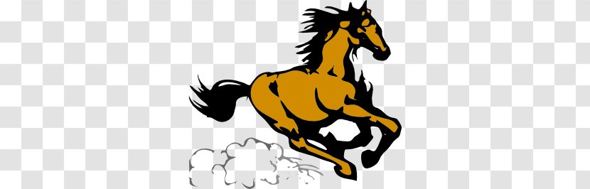 Mustang Stallion Clip Art - Mane - Horse Cliparts Transparent PNG