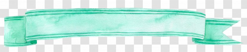 Turquoise Green Plastic - Ribbon Transparent PNG