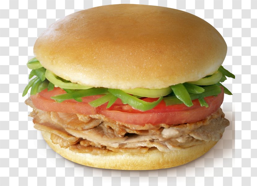 Chacarero Churrasco Cheeseburger Salmon Burger Fast Food - Ham And Cheese Sandwich - Tomato Transparent PNG