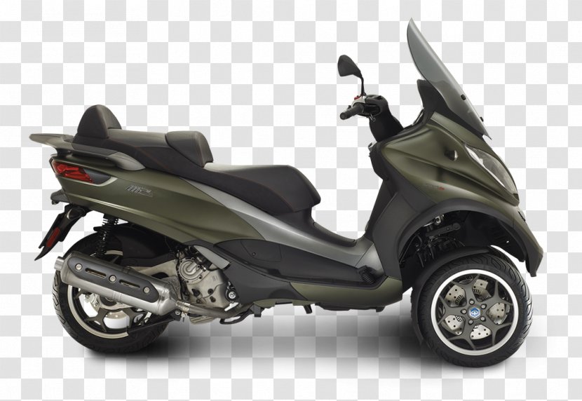 Scooter Piaggio MP3 Motorcycle Rockridge Two Wheels Transparent PNG