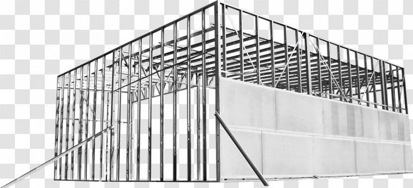 Framing Steel Frame Building Load-bearing Wall - Structural Engineering Transparent PNG