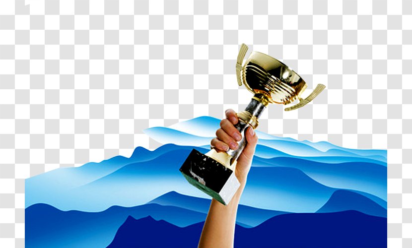 Zibo Advertising Company Industry - Microphone - Hand Trophy Poster Transparent PNG