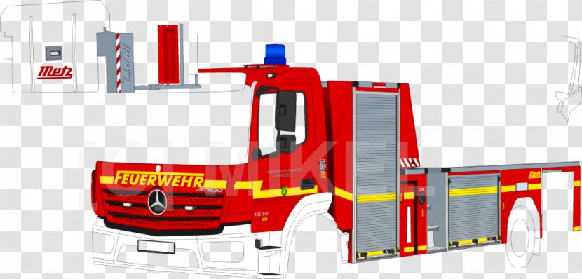Fire Engine Department Commercial Vehicle Cargo - Mikel Transparent PNG