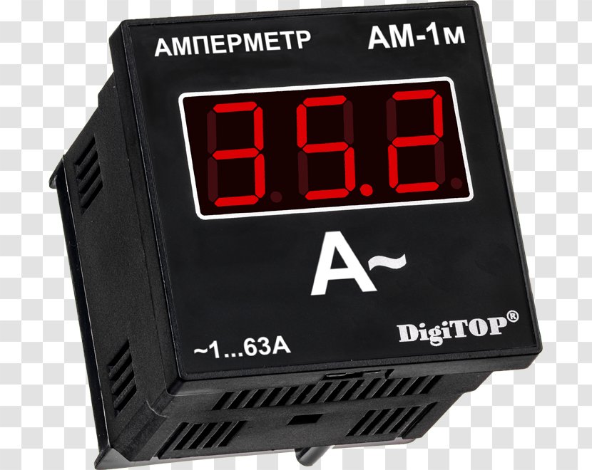 Voltmeter Ammeter Electric Potential Difference Current - Technology Transparent PNG