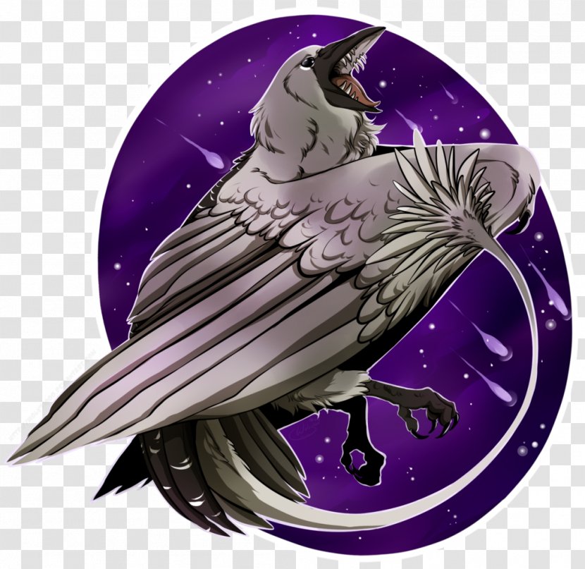 Illustration Graphics Beak Purple Legendary Creature - Gangbang Transparent PNG