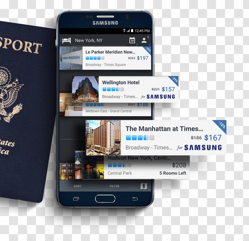 Mobile Phones Online Hotel Reservations Expedia Interior Design Services - Smartphone - Outbound Travel Transparent PNG