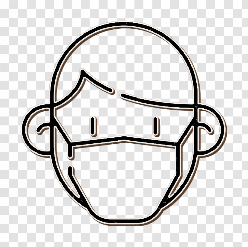 Sick Icon Mask Icon Allergies Icon Transparent PNG