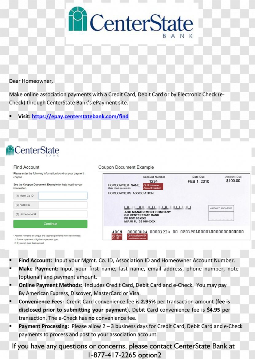 Web Page CenterState Bank Line - Paper - Design Transparent PNG