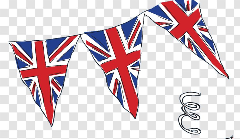 Flag Of The United Kingdom Jack Bunting Clip Art - Britain Transparent PNG