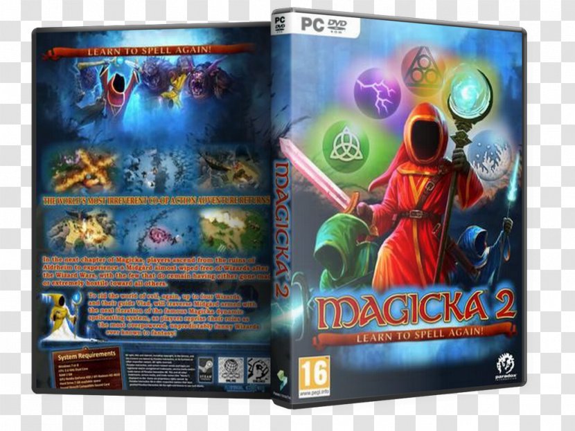 Magicka 2 PC Game Video - Youtube Transparent PNG