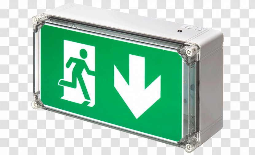 Light Fixture Emergency Exit Light-emitting Diode Lighting Lamp - Sign Transparent PNG