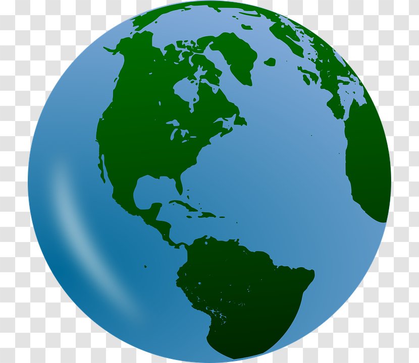 Globe World Euclidean Vector Illustration - Royalty Free - Earth Transparent PNG