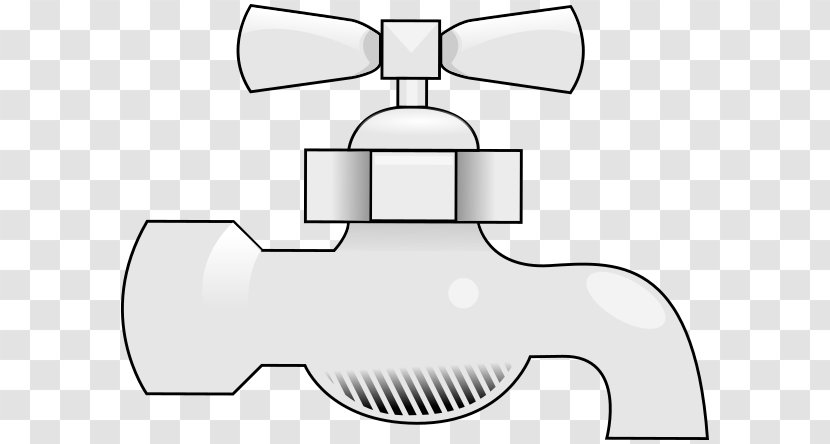 Clip Art Tap Openclipart Adobe Photoshop - Line - Toilet Top View Transparent PNG