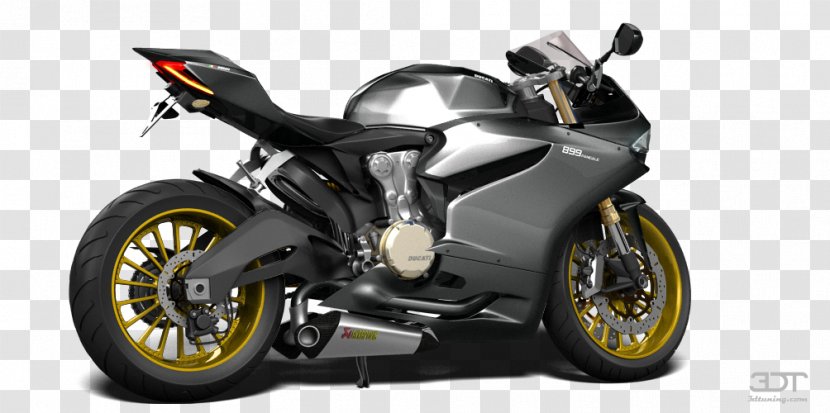 Car Tire Exhaust System Motorcycle Ducati 899 - Spoke Transparent PNG