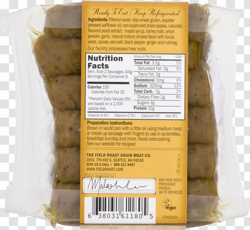 Breakfast Sausage Ingredient Meat Transparent PNG