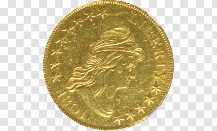 Coin Gold Medal Bronze 01504 - Brass Transparent PNG