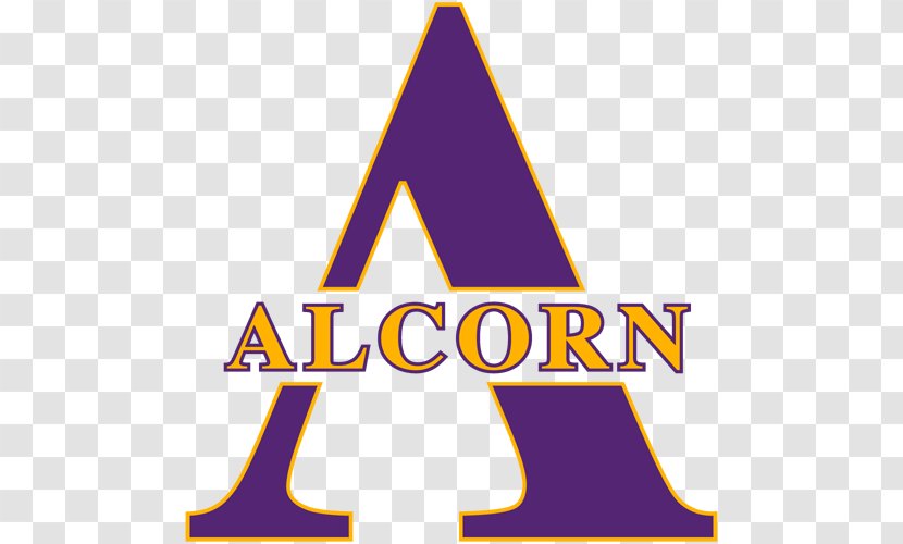 Alcorn State University Logo Braves And Lady Brand Triangle - Pet - Clothes Rack Transparent PNG