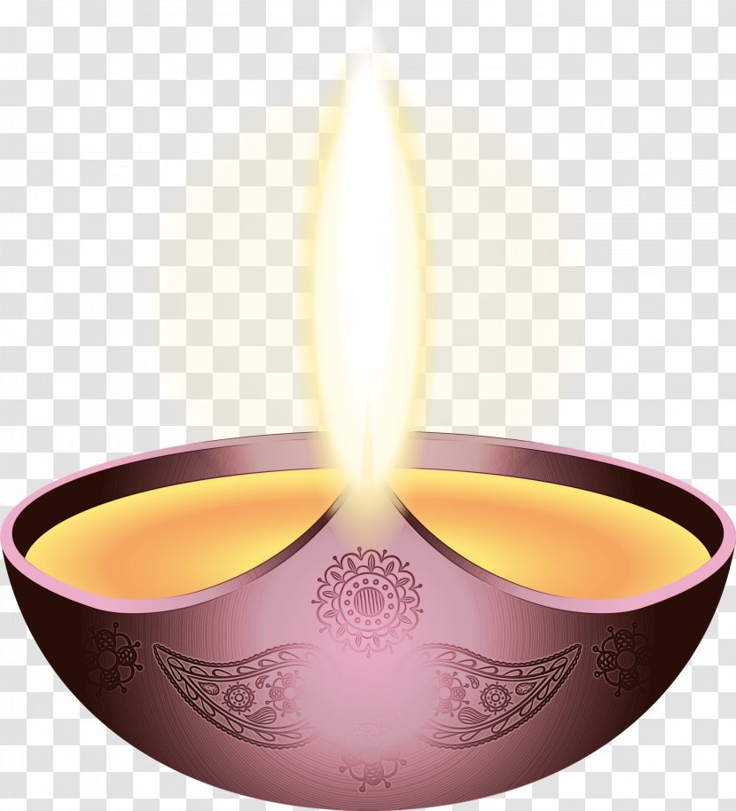 Diwali Purple - Lighting - Bowl Transparent PNG
