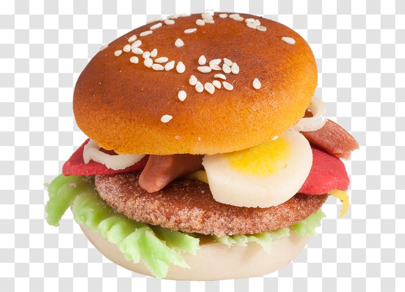Cheeseburger Slider Breakfast Sandwich Fast Food Whopper - Junk Transparent PNG