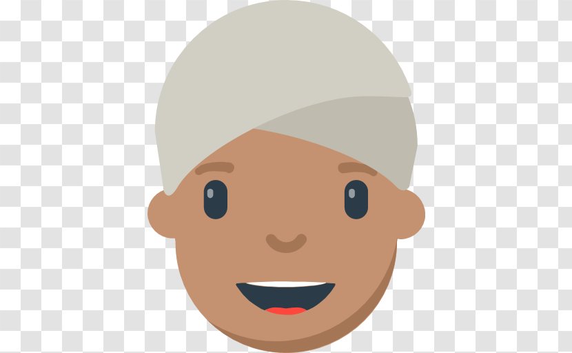 Emoji Turban Text Messaging SMS Smiley - Jaw Transparent PNG