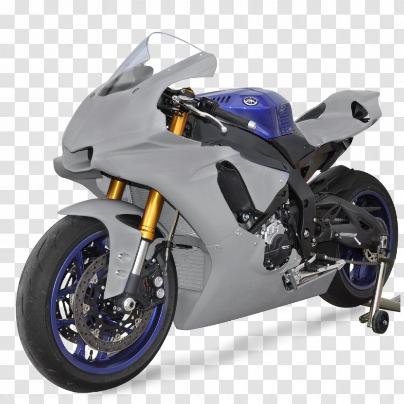 Yamaha YZF-R1 Car Motor Company Wheel Motorcycle Fairing - Exhaust System Transparent PNG
