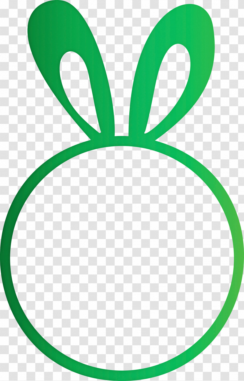 Easter Bunny Frame Transparent PNG