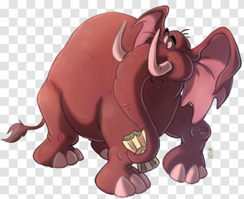 Indian Elephant African Scaly Babies Mammal Green - Horse Like - Jumbo The Disney Transparent PNG