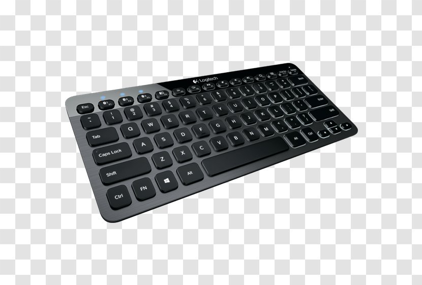 Computer Keyboard Logitech Illuminated K810 Wireless K800 - Handheld Devices - Bluetooth Transparent PNG