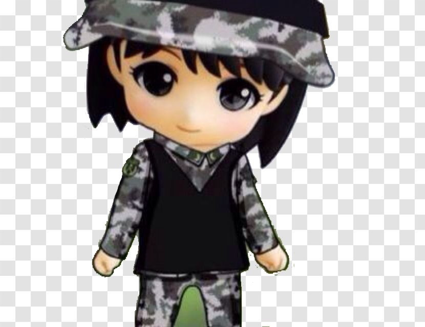 Peoples Armed Police Liberation Army Cartoon Avatar Soldier - Military Personnel - Cute Kids Uniforms Transparent PNG