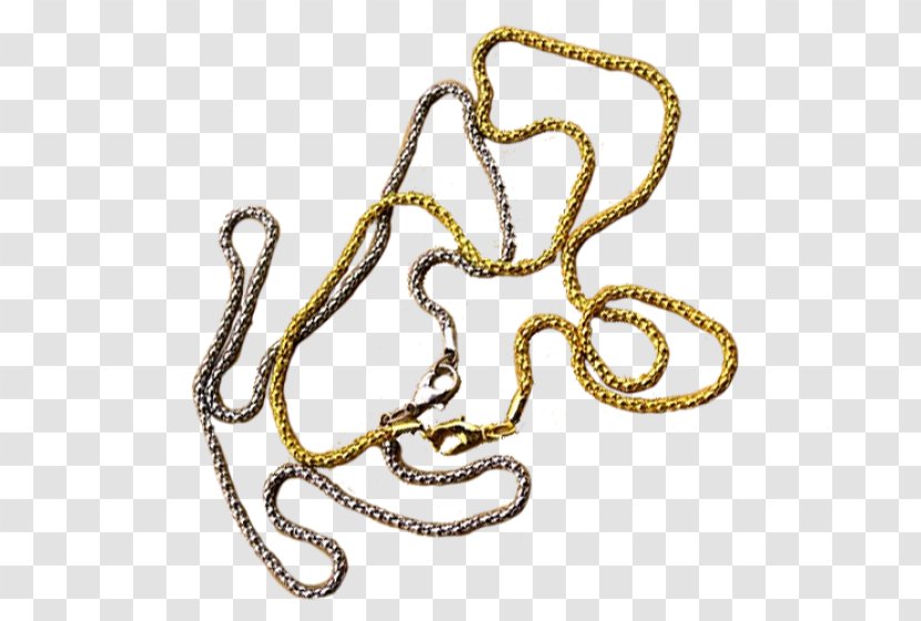 Body Jewellery Chain Animal Font - Skin Snake Transparent PNG