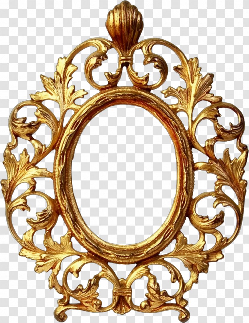 Picture Frames Ksk Russkiy Almaz Decorative Arts Oval Mirror - Ornate Vector Transparent PNG