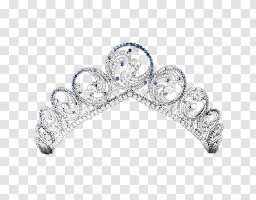 Tiara Diamond Gemstone Van Cleef & Arpels Jewellery - Hair Accessory - Fashion Crown Transparent PNG