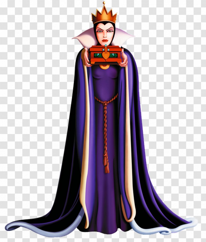 Evil Queen Snow White Maleficent Magic Mirror - Purple - Halloween Cliparts Transparent PNG