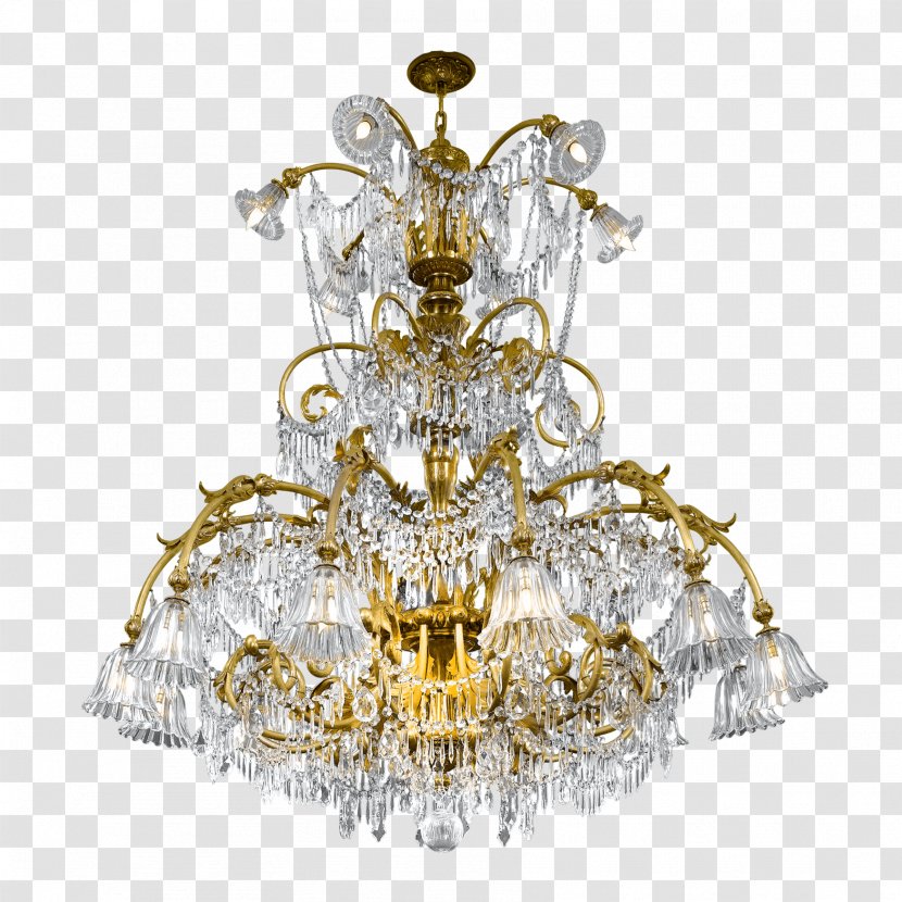 Chandelier Lighting Baccarat Candlestick - Ceiling Fixture - Light Transparent PNG