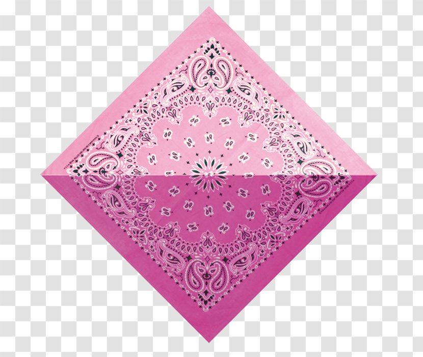 Kerchief Bandana Scarf Pink Cap - Belt Transparent PNG