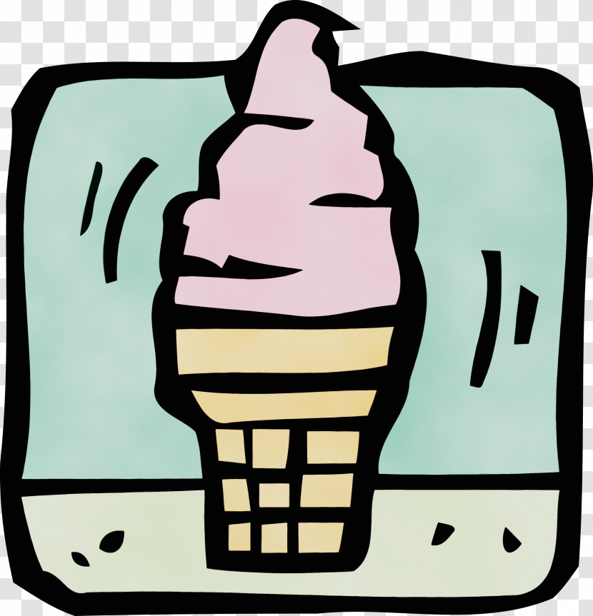 Ice Cream Cones Transparent PNG