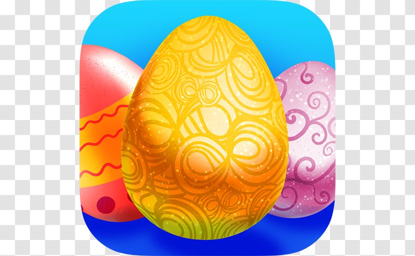 Easter Egg Sphere - Yellow Transparent PNG