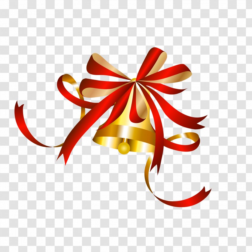 Bell Christmas Clip Art - Flower - Bells Transparent PNG