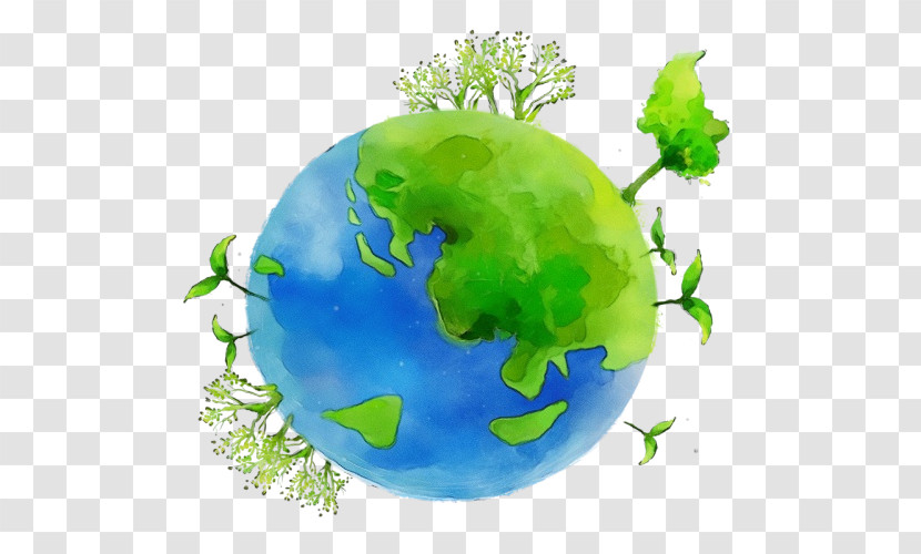 Earth Cartoon Traditionally Animated Film Painting Transparent PNG