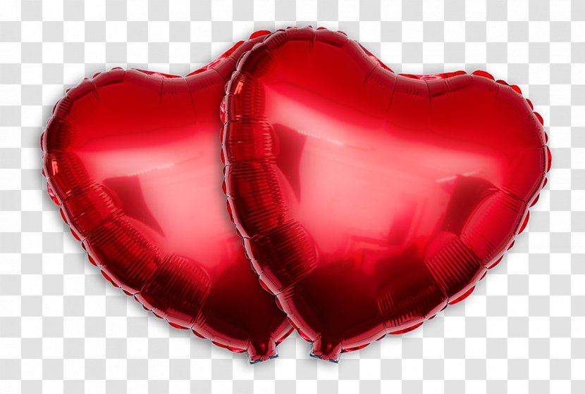 Valentine's Day Heart Red Toy Balloon Love Transparent PNG