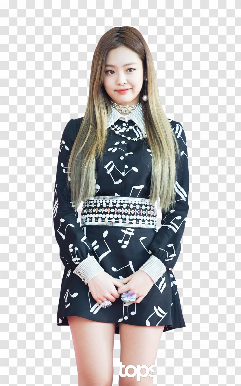 Jennie Kim BLACKPINK Asia Artist Awards Golden Disc Square One - Frame - Creative Korean Style Transparent PNG