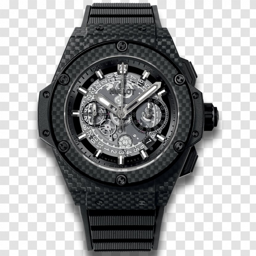 Hublot King Power Chronograph Chronometer Watch - Clock Transparent PNG