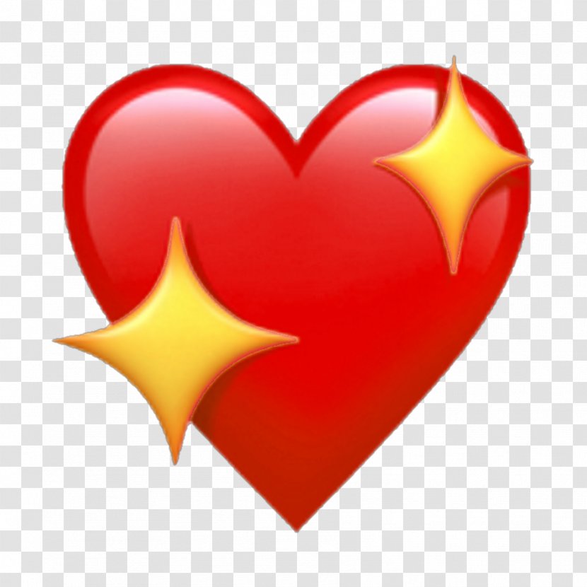 IPhone X Apple Color Emoji IOS Heart - Emojipedia Transparent PNG