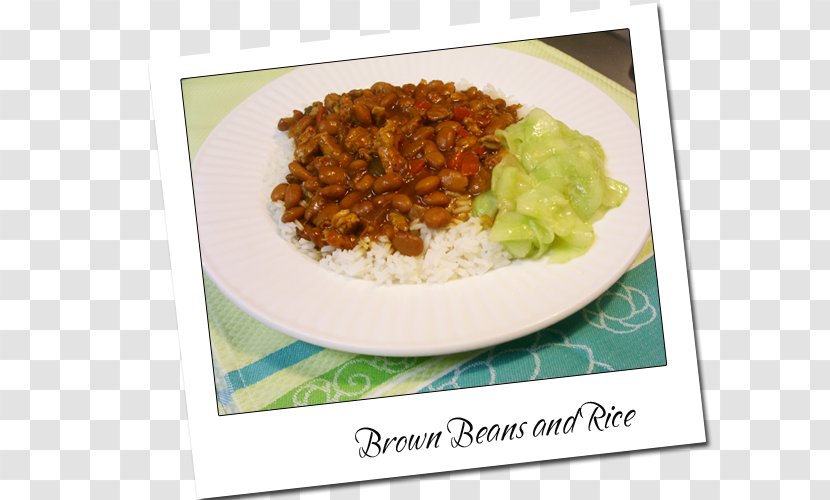 Indian Cuisine Vegetarian Cooked Rice Basmati Jasmine - Vegetarianism - And Beans Transparent PNG