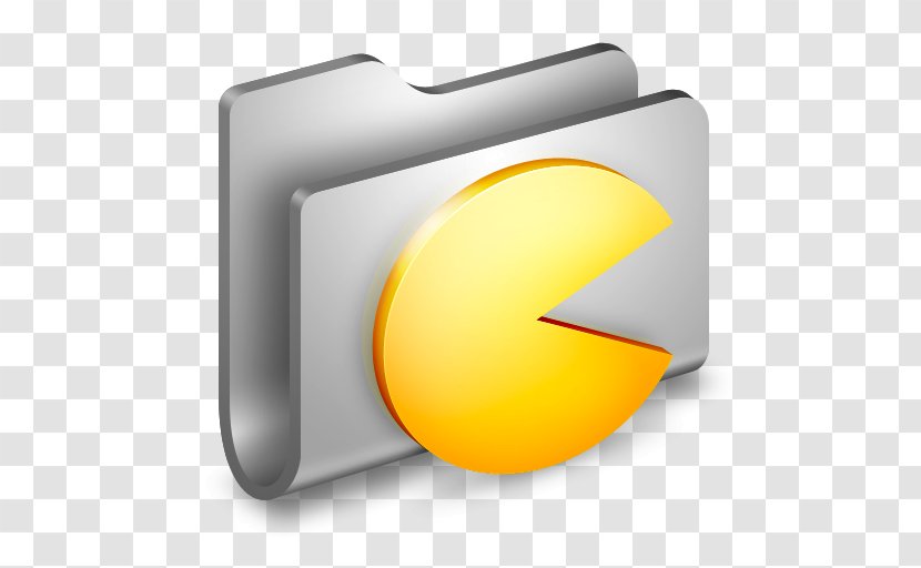 Angle Yellow Font - Directory - Games Metal Folder Transparent PNG