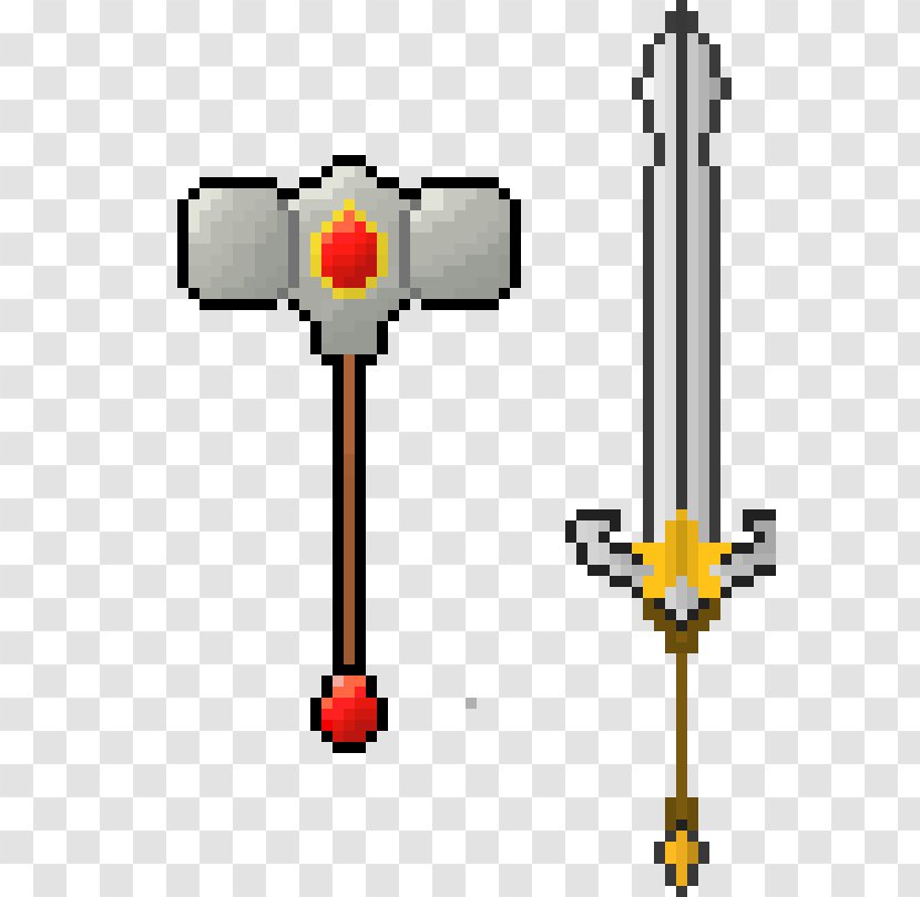 Machine Line Technology Angle - Pixel Weapon Transparent PNG