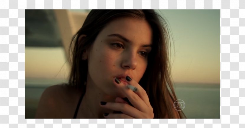 Camila Queiroz Verdades Secretas Cannabis Smoking Cigarette - Frame Transparent PNG