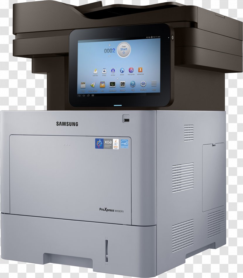 Multi-function Printer Laser Printing Samsung ProXpress M4583FX Transparent PNG